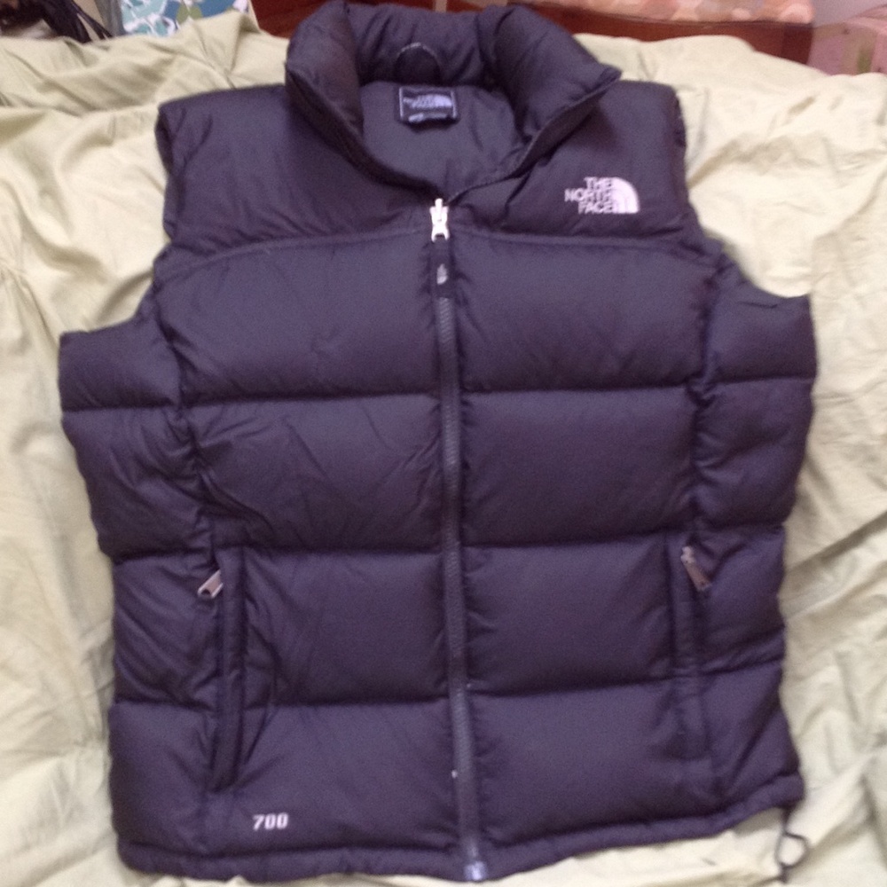 The North Face Dark Puffer Vest